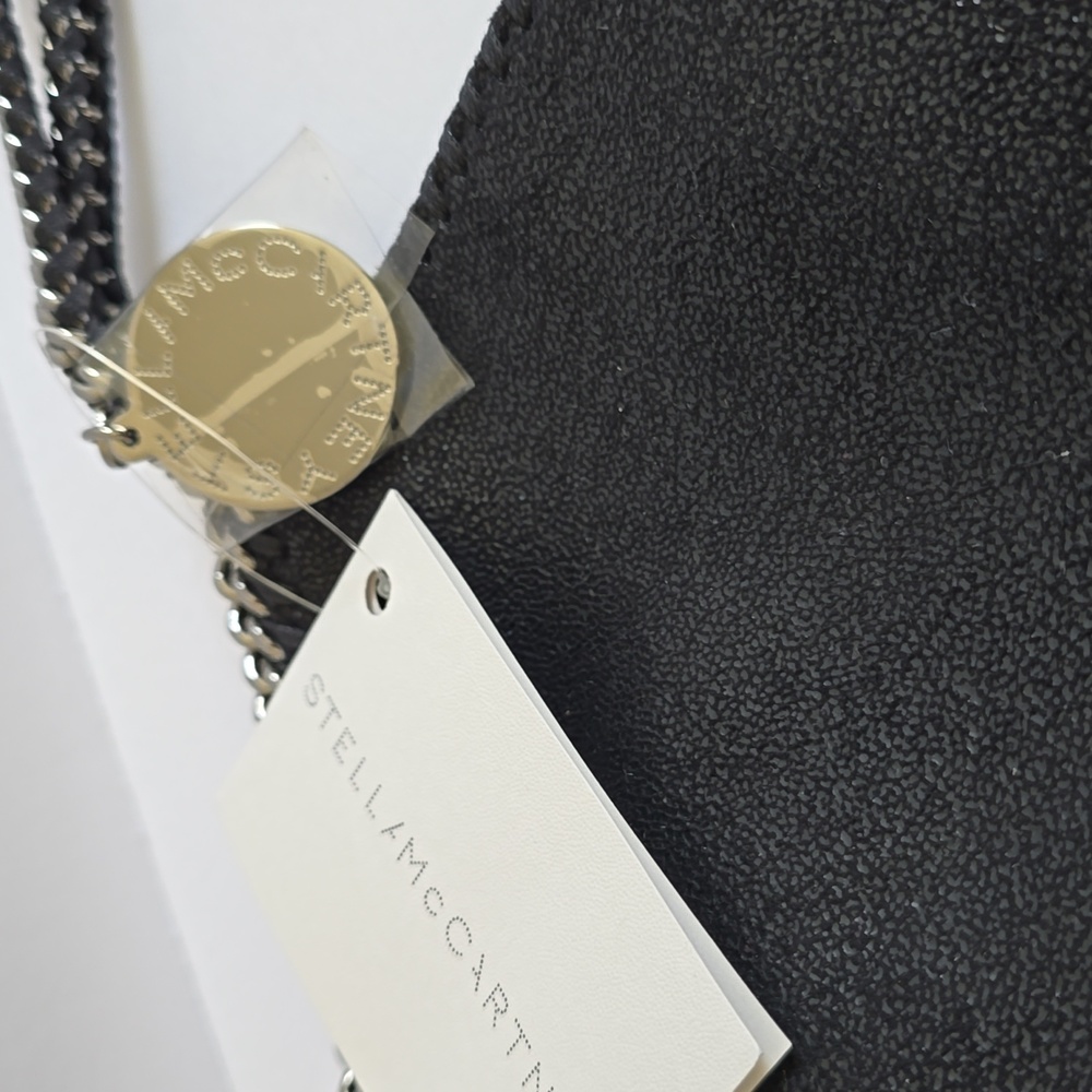 Stella McCartney Shaggy Deer Falabella Large Tote Bag Black - Picture 11 of 11